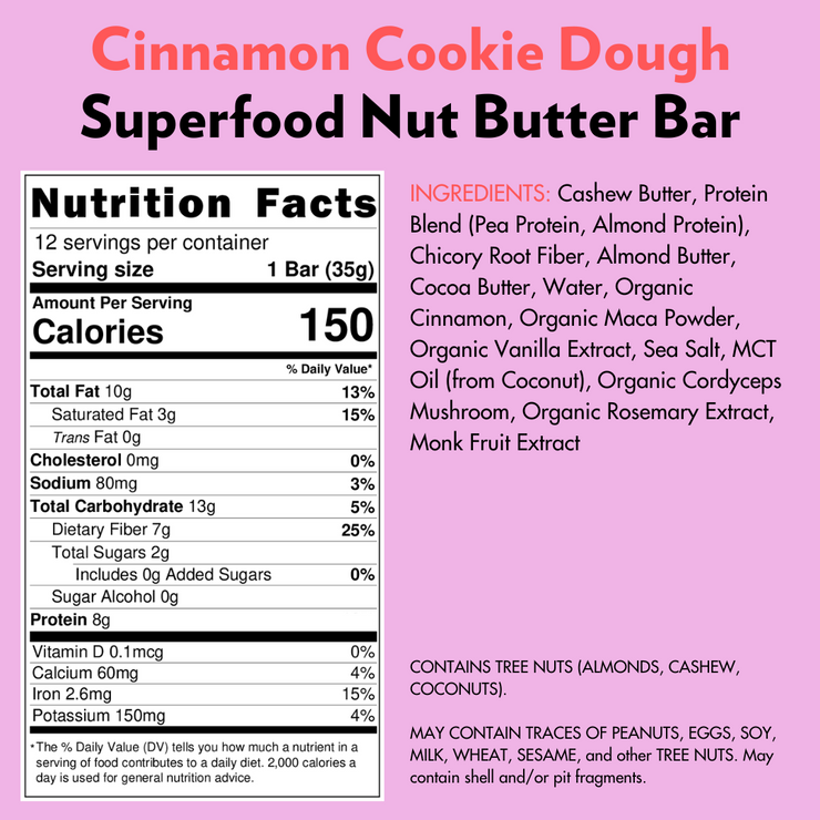 Cinnamon Cookie Dough ENERGY (12 Count) 🍪
