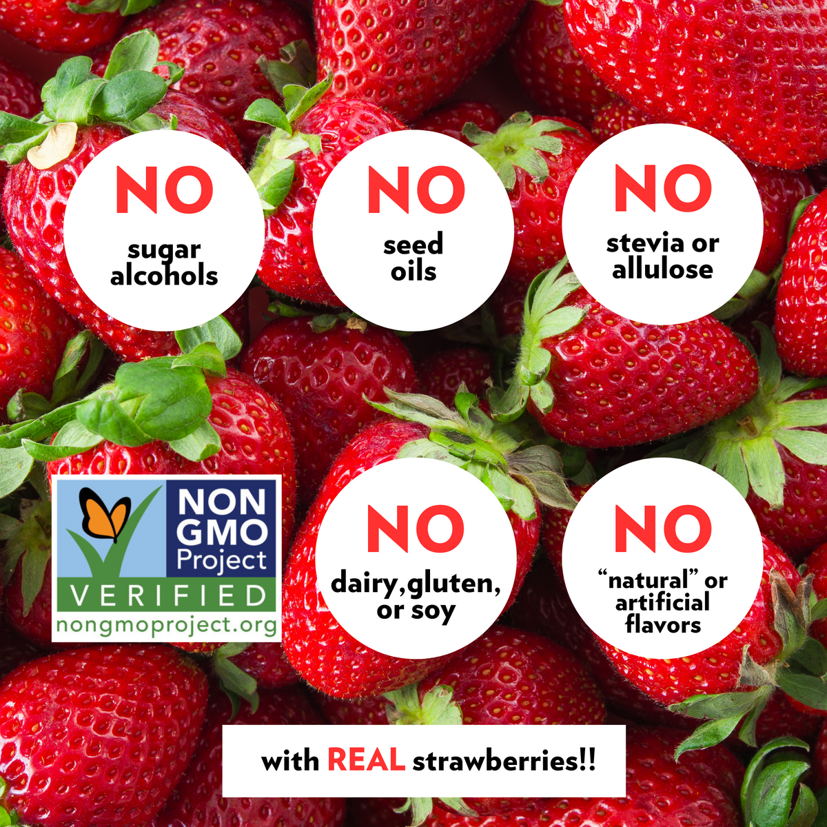 no seed strawberry Strawberry Shortcake Superfood Bar Bundle (36 Count)