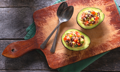 Easy Stuffed Avocado Boats