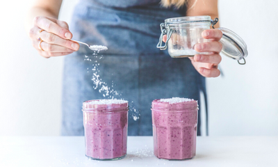 Energizing Blueberry Smoothie With Hidden Spinach