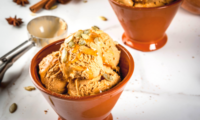 Keto-Friendly, Dairy-Free Pumpkin Spice Nice Cream