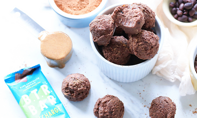 Black Bean Protein Brownie Bites