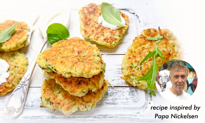Air Fryer Zucchini Fritters