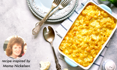 Cauliflower Mac n' Cheese (Dairy-Free, Vegan)