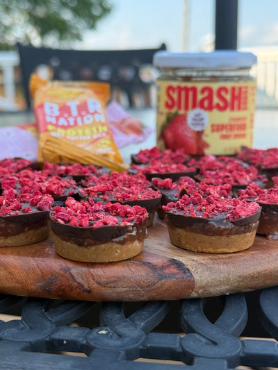 High Protein, Low Sugar PB & J Bites: Perfect for Back to School!