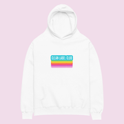 "Clean Label Club" Oversized Hoodie