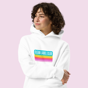"Clean Label Club" Oversized Hoodie