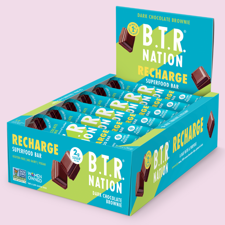 Dark Chocolate Brownie RECHARGE (12 Count) 🍫