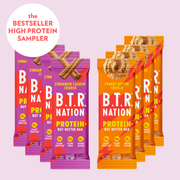 High Protein Bar BESTSELLER SAMPLER BOX (8 BARS)