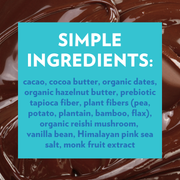VARIETY PACK Dark Chocolate Superfood Nut Butter Hearts (3 BAGS)