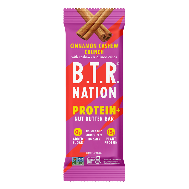 Cinnamon Cashew Crunch PROTEIN+ (Single)