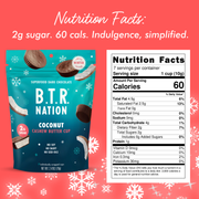 WINTER LIMITED EDITION: DARK CHOCOLATE COCONUT CUP