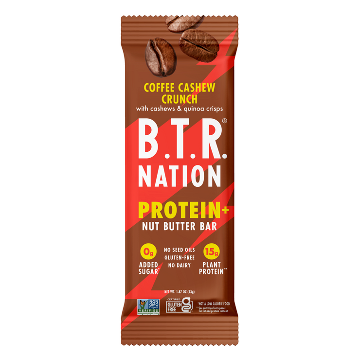 Coffee Cashew Crunch PROTEIN+ (Single)