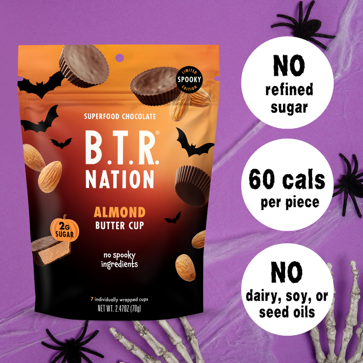 LIMITED EDITION: HALLOWEEN ALMOND BUTTER CUPS