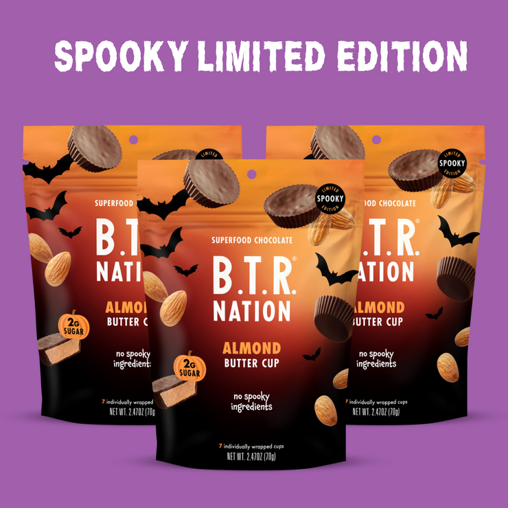 LIMITED EDITION: HALLOWEEN ALMOND BUTTER CUPS