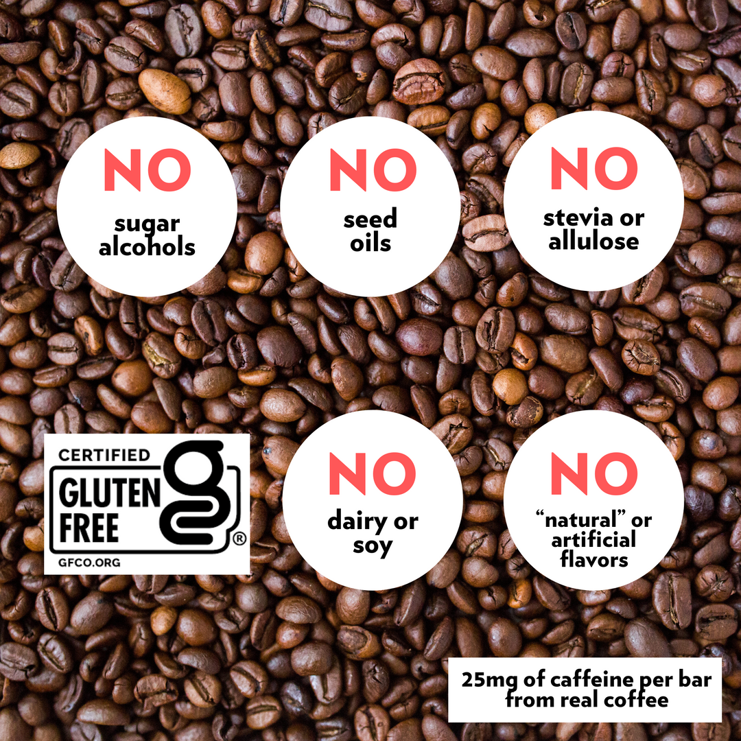 High Protein Coffee Cashew Crunch PROTEIN+ Bar (12 Count) – B.T.R. Bar