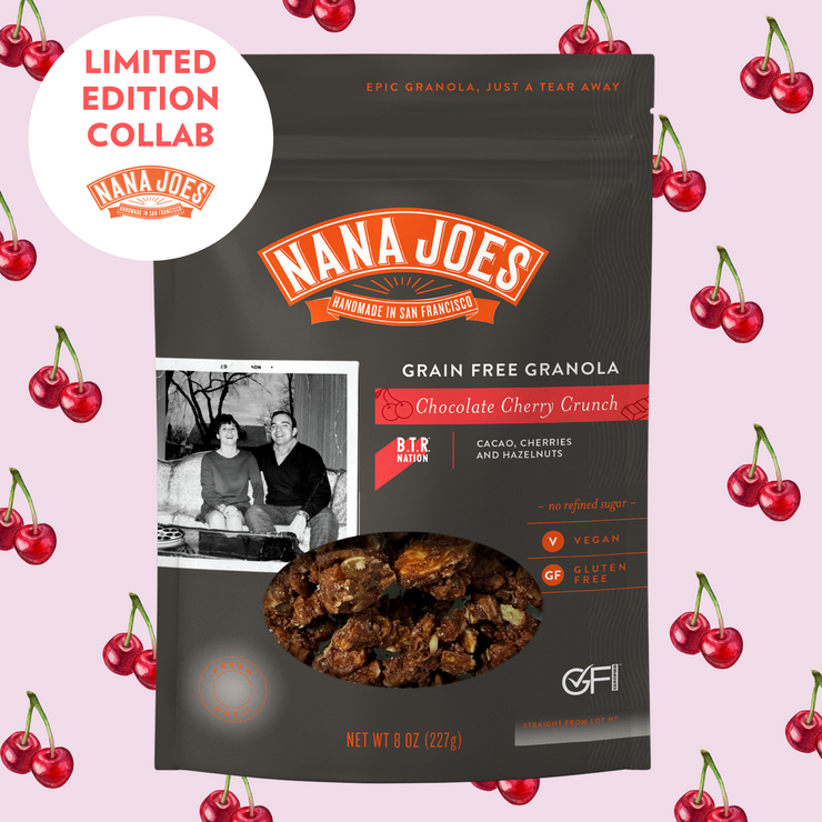 LIMITED EDITION COLLAB: GRAIN-FREE CHOCOLATE CHERRY CRUNCH GRANOLA (1 BAG)