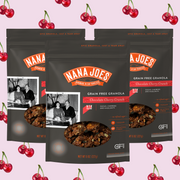 LIMITED EDITION COLLAB: GRAIN-FREE CHOCOLATE CHERRY CRUNCH GRANOLA (3 BAGS)