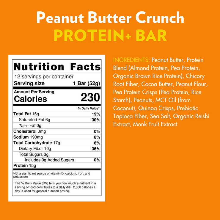 Peanut Butter Crunch PROTEIN+ Sampler Pack (4-COUNT)