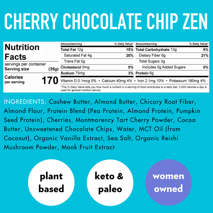 Cherry Chocolate Chip ZEN (4 Count)