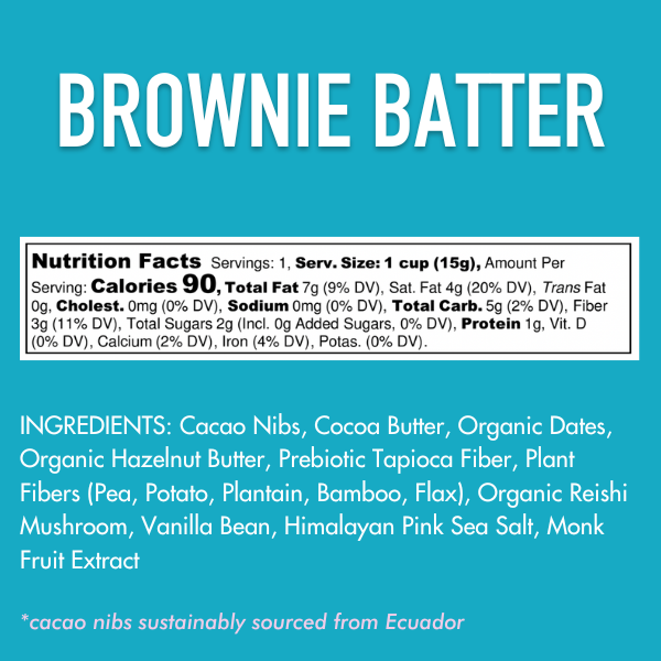 Brownie Batter Hazelnut Butter Cups (Dark Chocolate) (3 Bags)