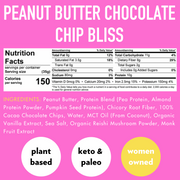 Peanut Butter Chocolate Chip Sampler (4 Count)